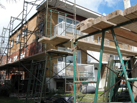 Side wall the end of the day